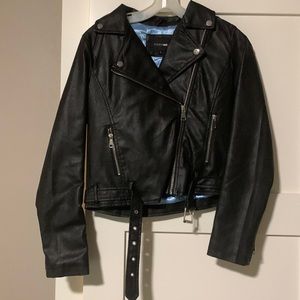 Faux Leather Jacket